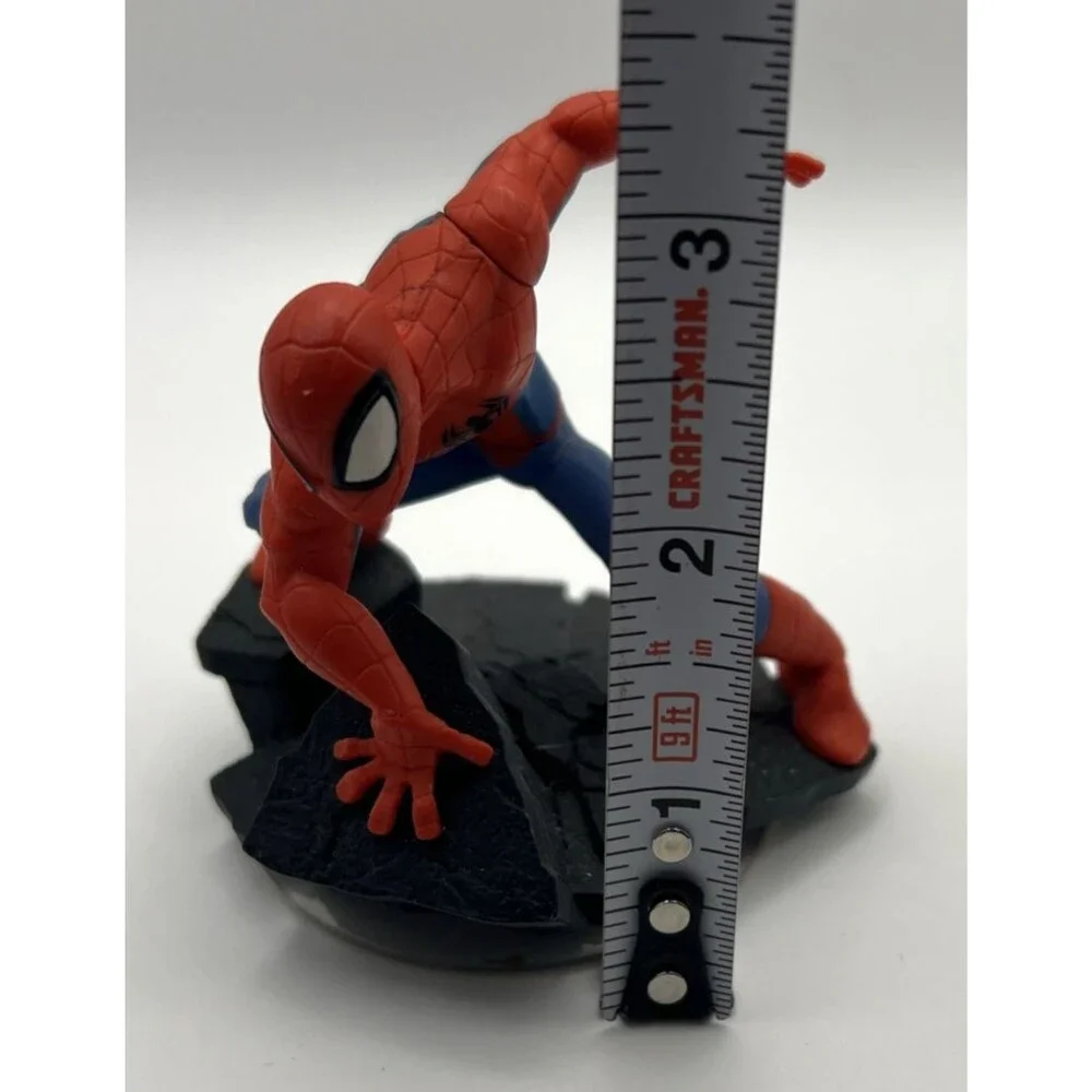 Mixed Lot of 6 Toys: Spiderman, Pluto, Little Mermaid, Burger King, Etc.